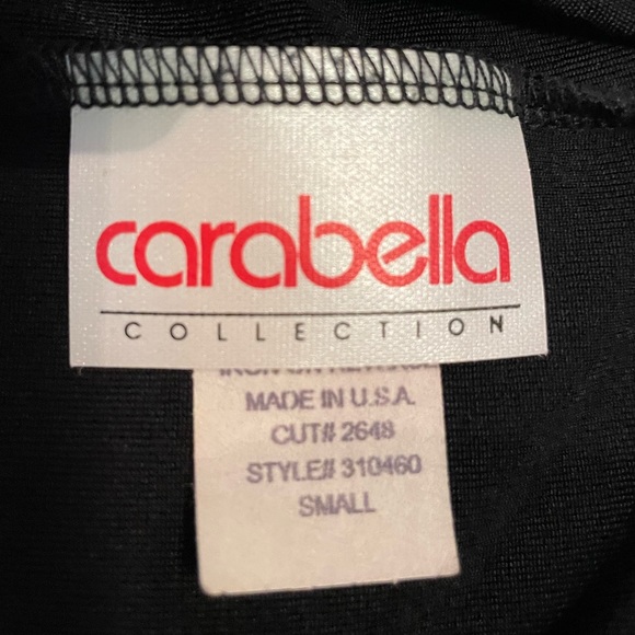 Vintage‎ little black dress by Carabella size small retro Whimsigoth - Picture 3 of 8